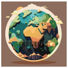 Pieškite pagal skaičius AAAA-Q0112