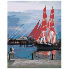 Pieškite pagal skaičius AAAA-RS274