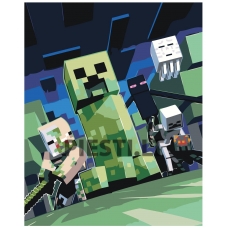 Pieškite pagal skaičius EVEE-art-0680