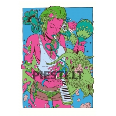 Pieškite pagal skaičius FU58