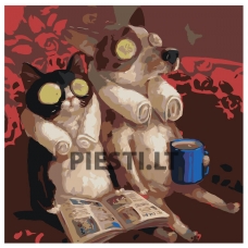 Pieškite pagal skaičius OOOO-180401