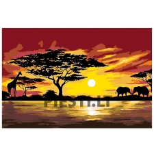 Pieškite pagal skaičius RA161