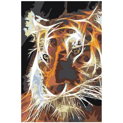 Pieškite pagal skaičius A204