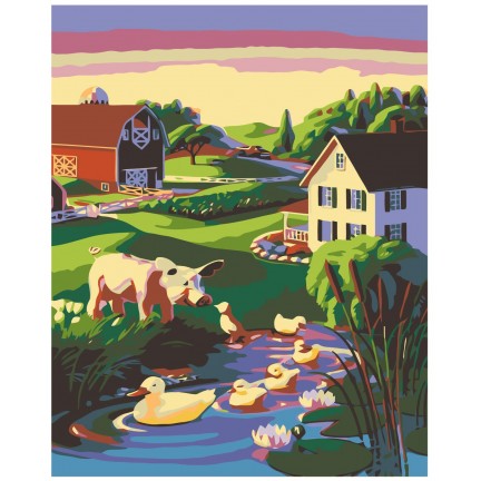 Pieškite pagal skaičius A209 Pieškite pagal skaičius A209