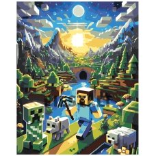 Pieškite pagal skaičius EVEE-art-0666