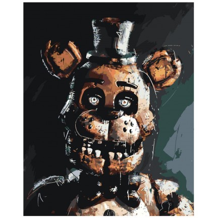 Pieškite pagal skaičius EVEE-fnaf-0019