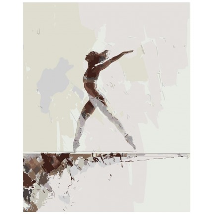 Pieškite pagal skaičius EVEE-gymnast-0005
