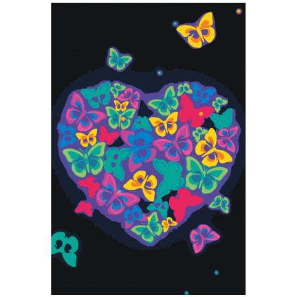 Pieškite pagal skaičius FU45 Pieškite pagal skaičius FU45