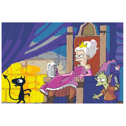 Pieškite pagal skaičius FU51