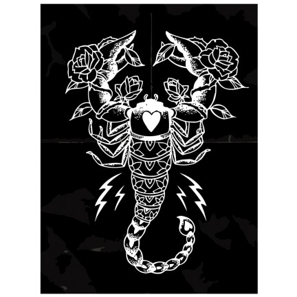 Pieškite pagal skaičius KTMK-scorpio02 Pieškite pagal skaičius KTMK-scorpio02