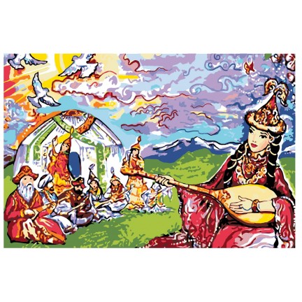 Pieškite pagal skaičius KZ04 Pieškite pagal skaičius KZ04