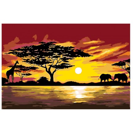 Pieškite pagal skaičius RA161 Pieškite pagal skaičius RA161