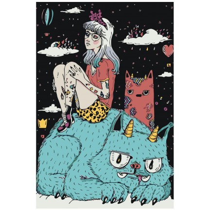 Pieškite pagal skaičius Z-AB701 Pieškite pagal skaičius Z-AB701